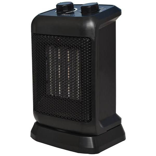 Visionair 10 In. 1500/750w Oscillating Ceramic Heater