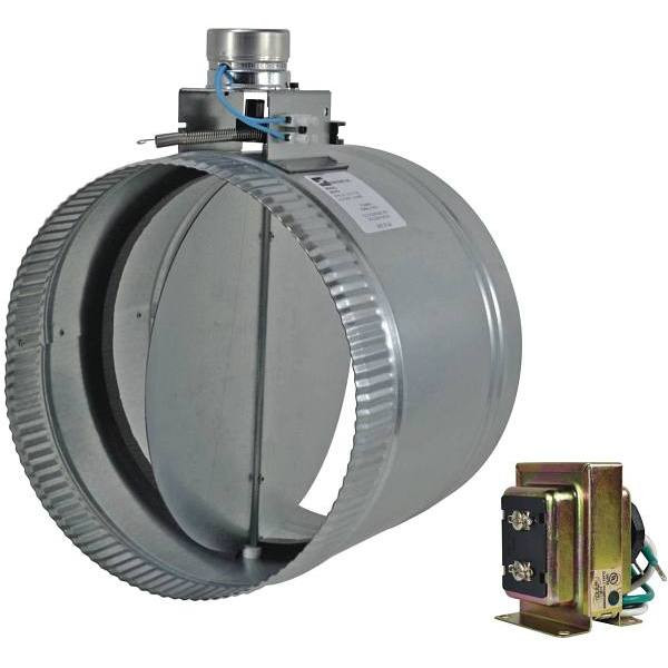 SUNCOURT 10 In. Motorized Adjustable Damper Open