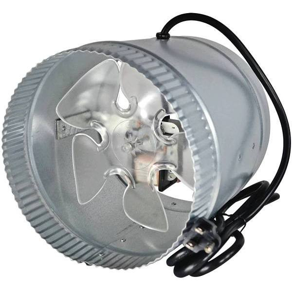 SUNCOURT Inductor 8 In. Corded Line Duct Fan