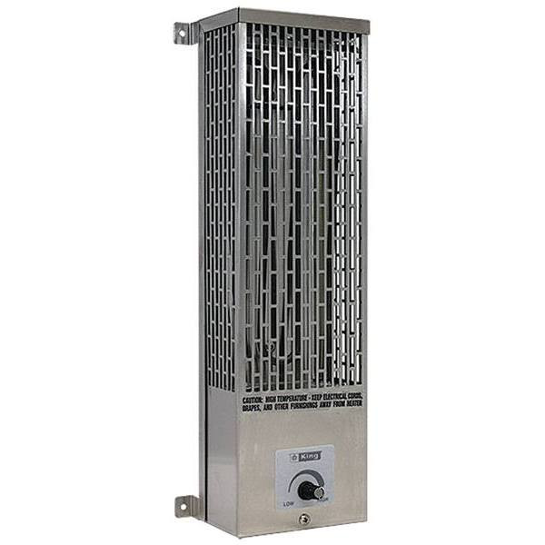 King 17 In. 120v 1000w Pump House Heater Stainless Steel