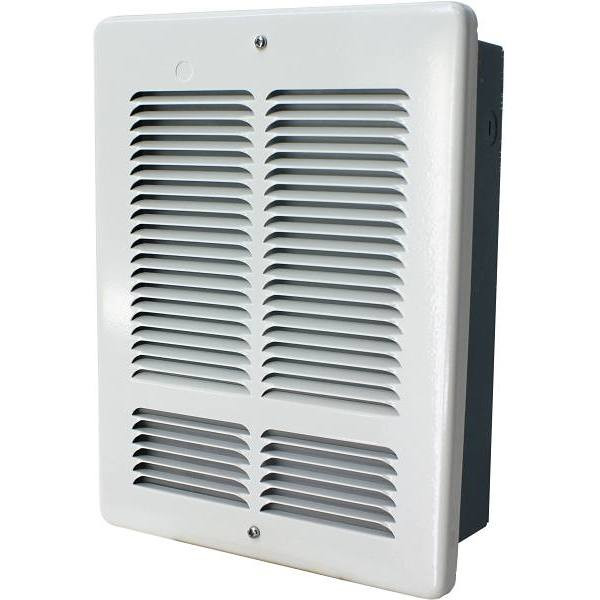 King W Series 120v 1000w/500w 3412 BTU White Electric Wall Heater