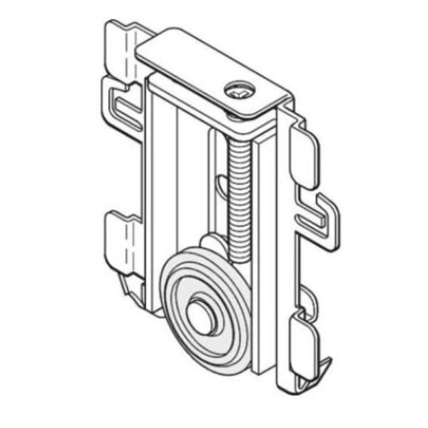 Mirror Door Bottom Roller Package Of 2