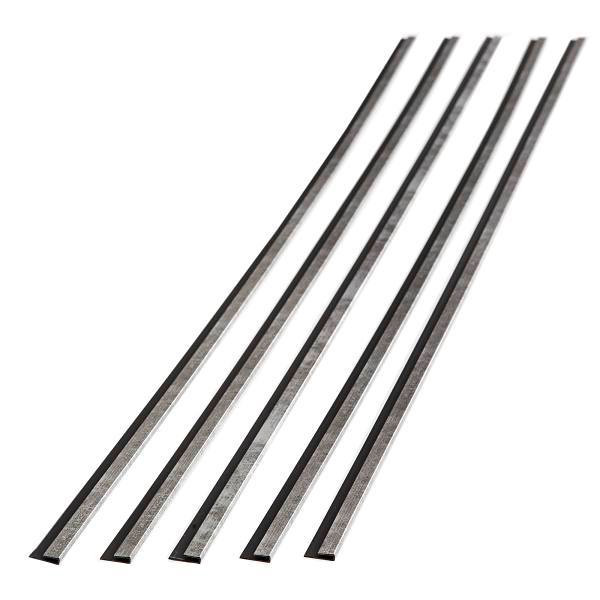 Fasade 47" Vinyl J Trim, Crosshatch Silver, Package Of 5
