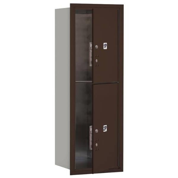 Salsbury Industries 4c Mailbox 11 Unit 41 Inches Single Stand-Alone Bronze