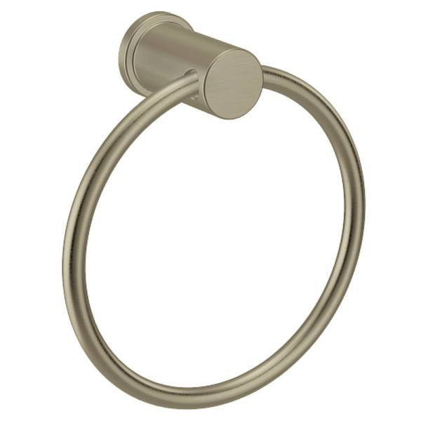 Cleveland Faucets Summit Brushed Nickel Towel Ring