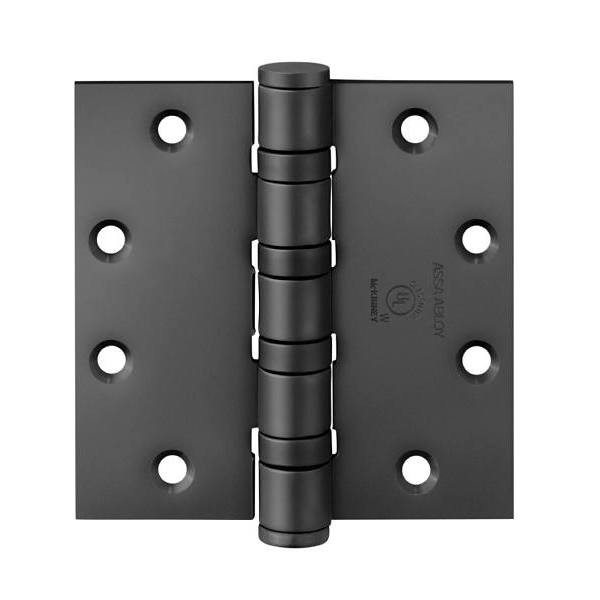 Mckinney T4a3786 4.5x4.5 5 Knuckle Heavy Weight Hinge Black Suede Package Of 3