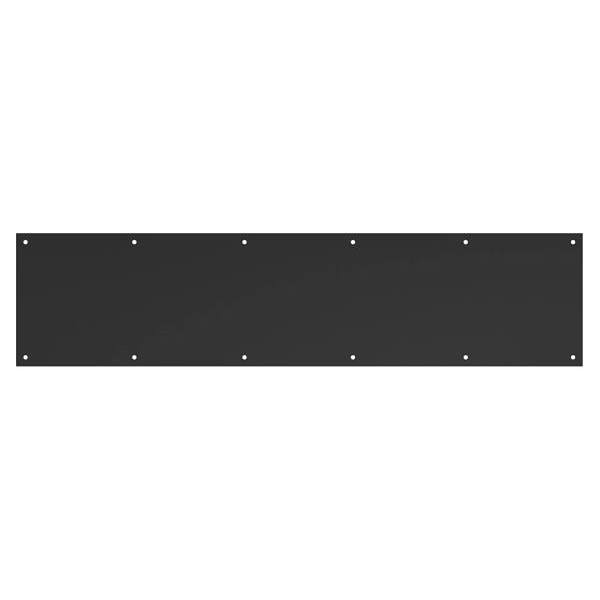 Rockwood 8 X 34 Kickplate Black Suede Powder Finish