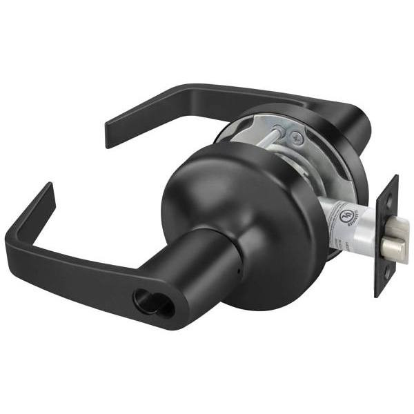 Yale 4705ln Bau Sfic Changeable Core Storeroom Lever Lockset Blk Suede Powdr Fin