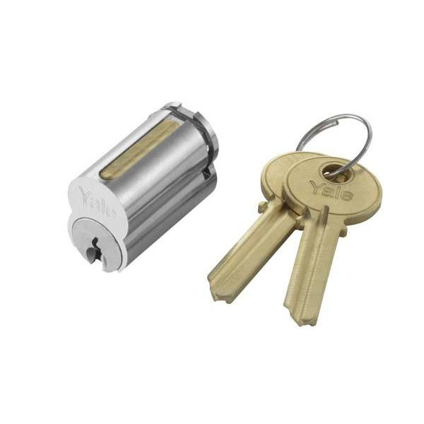 Yale Interchangeable Core 6 Pin Ga Keyway Satin Chrome