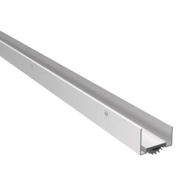 Pemko Door Bottom 3/4" Al Channel 5/8" Brush Eco-V Seal 36-Inches