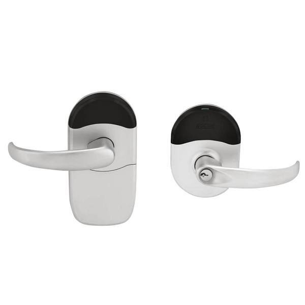 Schlage Grade 1 Engage Wireless Cylindrical Lock, Sparta, Satin Chrome