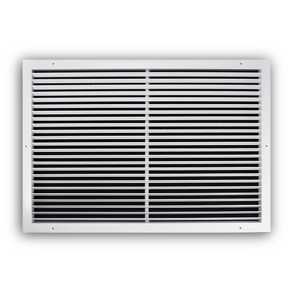 Truaire 30 In. X 28 In. White Aluminum Fixed Bar Type  Return Air Grille