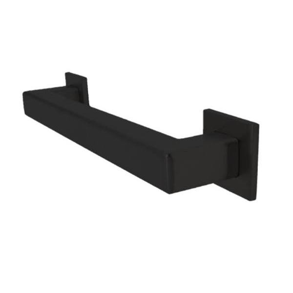 Preferred Bath Accessories 36" Stainless Steel Matte Black Grab Bar Squared