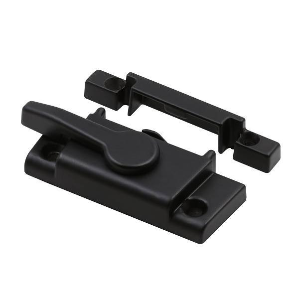 Prime-Line Diecast Window Sash Lock With Alignment Lugs, Cam Action, Matte Black