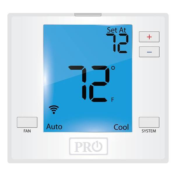 Pro1 Digital Thermostat, Programmable Through App, Heat Pump / Conventional
