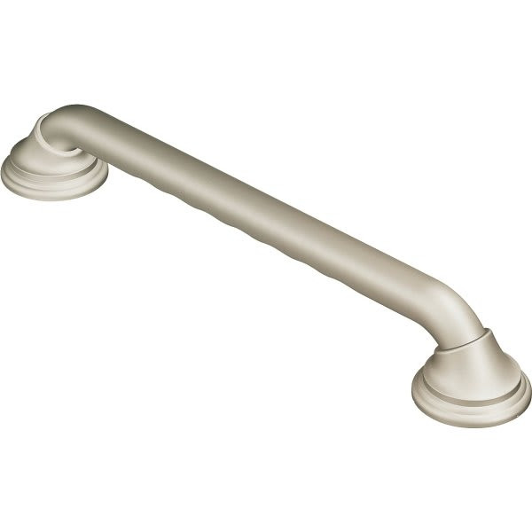 Moen Grab Bar Brushed Nickel 12" Designer Grab Bar