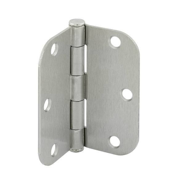 Prime-Line 3-1/2" Pivot Door Hinge, Residential, Satin Nickel, Package Of 12