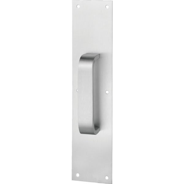 Rockwood 3.5 X 16 In Stainless Steel Pull Plate (Stainless Steel)