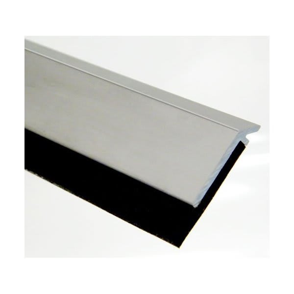 Pemko 48 In Door Bottom Sweep (Aluminum/black)