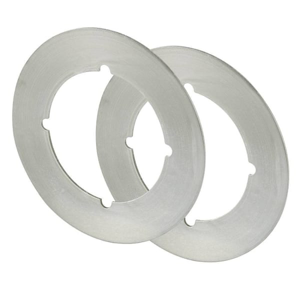 Prime-Line Back Cover Plate, 3-1/2" Diameter, Satin Nickel