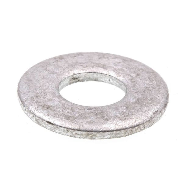 Prime-Line Flat Washers Uss 3/8" X 1" OD Hot Dip Galvanized Steel Package Of 50