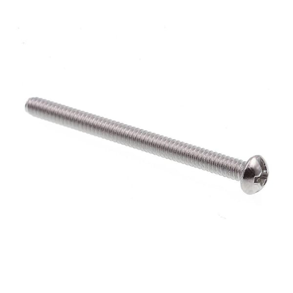 Prime-Line Machine Screws Phillips/Slotted Drive #6-32 X 1-3/4" Ss Package Of 25