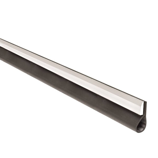 NGP Overhead Door Bottom With Neoprene Seal, Anodized, 184"