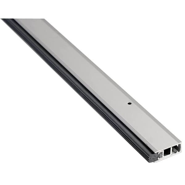 NGP Weatherstrip Adjustable With Silicone Seal, Anodized, 84"