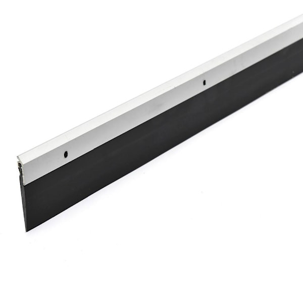 NGP Door Sweep With 2" Neoprene Seal, Anodized, 48"
