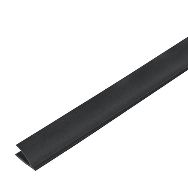 NGP Silicone Fin Smoke Seal, Charcoal, 20'