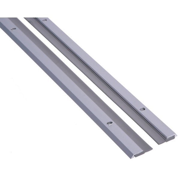 NGP Door Astragal, Metal With High Temp Silicone Seal, Anodized, 36"