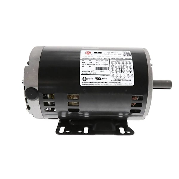 Us Motors Blower Motor 2hp, 1725 Rpm, 200-230/460vac, 60 Hz, Three Phase