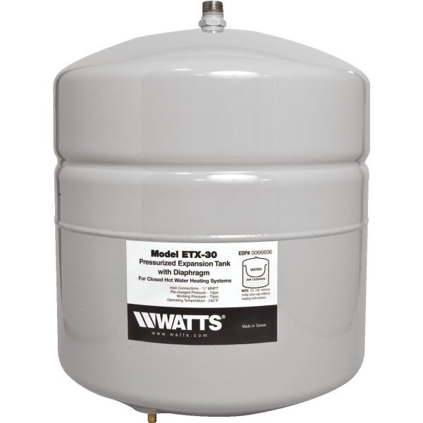 Watts 4.5 Gallon 1/2" Npt Connection Non-Potable Water Expansion Tank