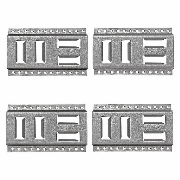 Snap-Loc Fast-Track E-Track 8 In. Package Of 4