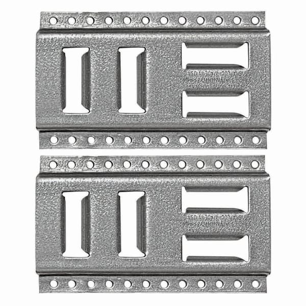 Snap-Loc Fast-Track E-Track 8 In. Package Of 2