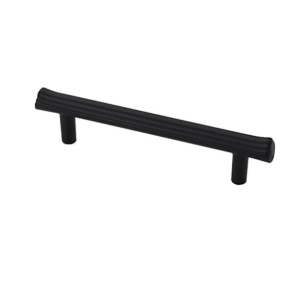 Seasons Eclipse 3-3/4" Ctc Modern Cabinet Pull, Black, Package Of 5