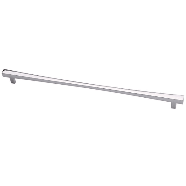 Seasons Elite 6-1/4" Ctc Modern Cabinet Pull, Polished Chrome, Package Of 5