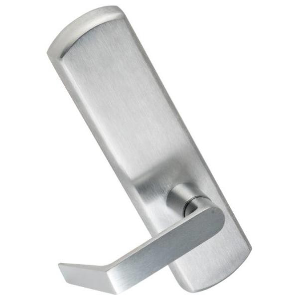 Von Duprin Blank Escutcheon With 06 Lever Trim, Satin Chrome Finish