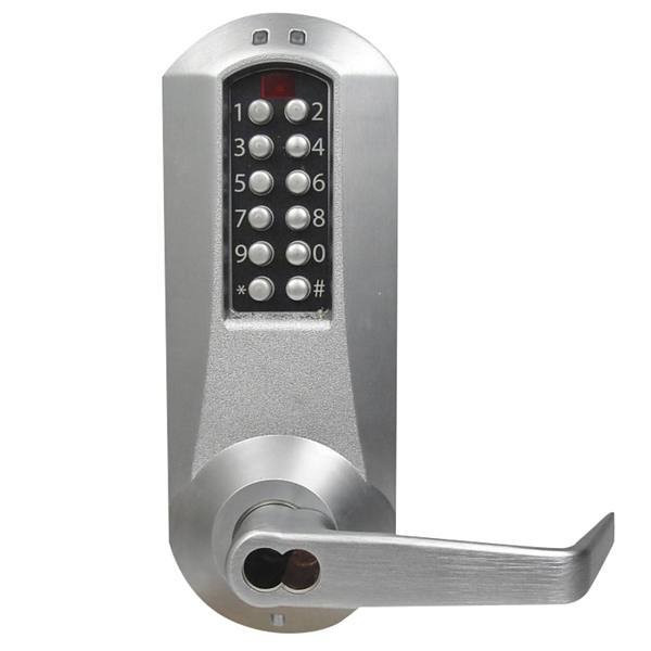 Dormakaba E-Plex 5000 Series American Style Std Mortise Grade 1 Electronic Door Lock (5  6 Pin)