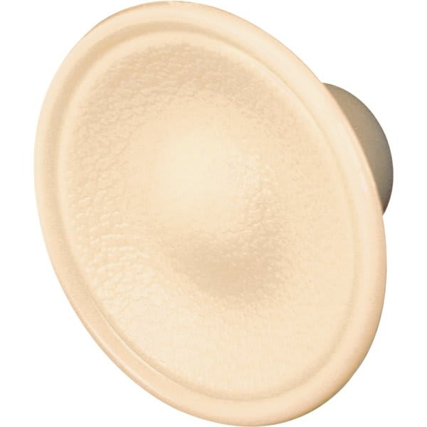 Ivory Plastic Bi-Fold Door Pull Knob, Pack Of 5