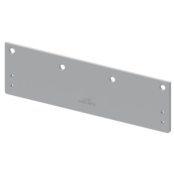 Lcn Aluminum Parallel Arm Top Rail Door Plate