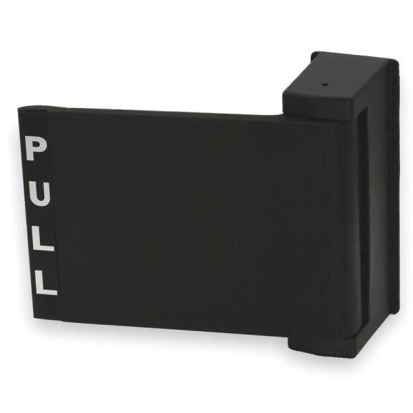 Adams Rite Aluminum Push To Left Deadlatch Paddle (Black)