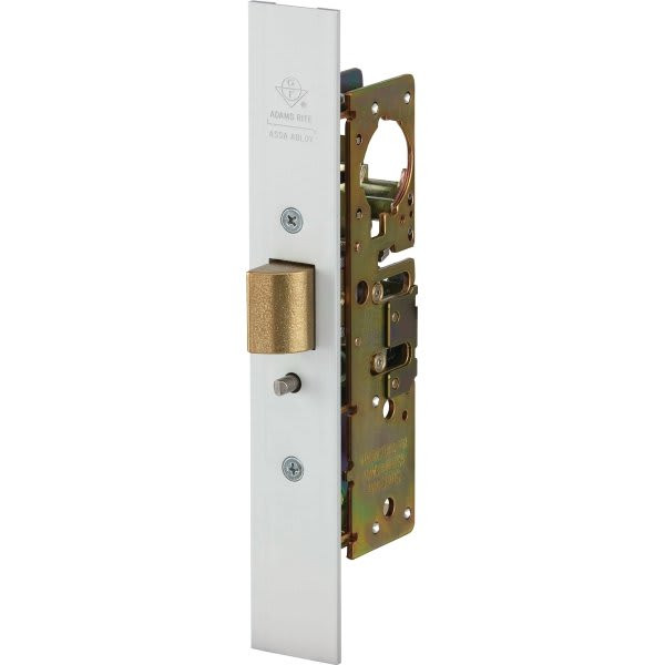 Adams Rite 8 X 1.25 X 2.6 In Aluminum Heavy Duty Ansi Deadlatch (Satin Aluminum