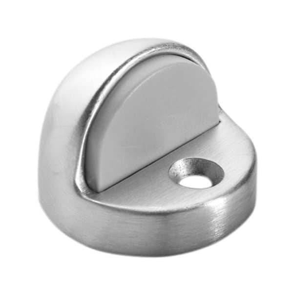 Rockwood Floor Mount Dome Door Stop (10-Pack) (Satin Chrome)