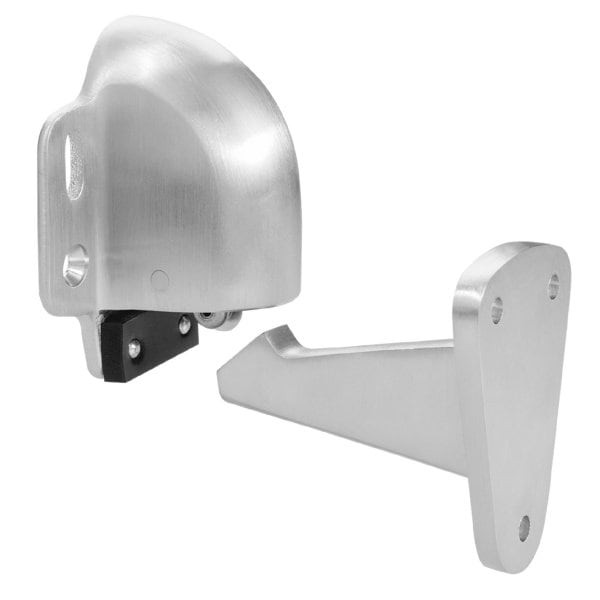 Rockwood Automatic Door Holder W/ Stop (Satin Chrome)