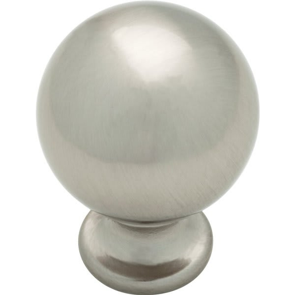 Liberty Hardware 1-1/8 Rockefeller Knob Satin Nickel, Package Of 12