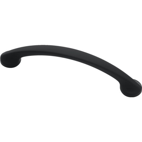 Liberty Hardware 3-3/4 Martini Classic Pull Flat Black, Package Of 12