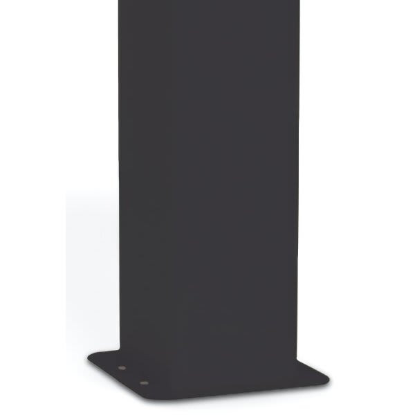 Salsbury Industries Cluster Mailbox Pedestal For 13 Or 16 Boxes, Black