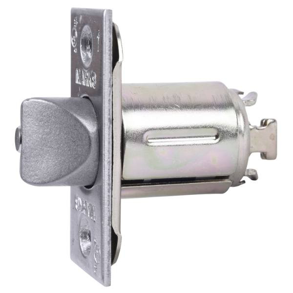 Alarm Lock Latch, Satin Chrome 3/8 Inch Backset