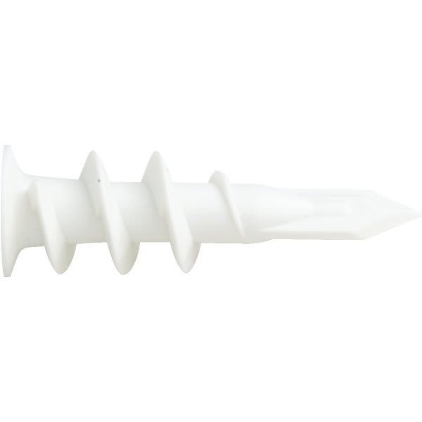 E-Z Ancor Twist-N-Lock Self-Drilling Nylon Drywall Anchor Package Of 100